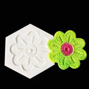 Flower Border Silicone Chocolate Mold Fondant Cake Decor Baking Pastry Molds JR