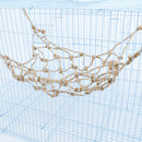 Pet Bird Climbing Net Parrot Toys Hemp Rope Training Climbing Pet Bed Bird Cag,a