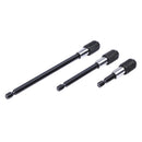 3Pcs/Set Magnetic Screwdriver Extension Bit Quick Release 1/4 Hex Shank Too