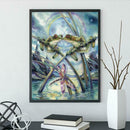 5D DIY Full Drill Diamond Painting Cross Stitch Embroidery Kit (Frog09)