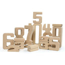 Montessori Wooden Toys Math Building Blocks 1-10 Number Blocks Toddler Grab Toys