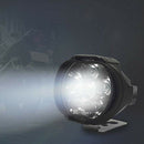 2Pcs 6 Led Motorcycle Light Headlight Assembly 10W 1000Lm+Switch Universal  G3B2