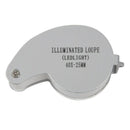 6pcs 40x 25mm Magnifying Glass Jeweler Eye Loupe Magnifier With LED Light C