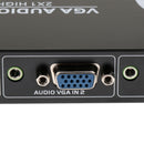 2Ports VGA Manual Sharing Switch Switcher Box Splitter Support widescreen