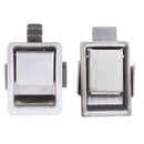 2x Stainless Steel Mounted Mini Paddle Lock