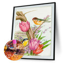 5D DIY Full Drill Diamond Painting Happy Bird Cross Stitch Craft (B883)
