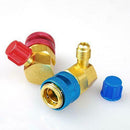 AC Manifold Gauge R134a Hose Conversion Quick Adapter Fitting Coupler High Low