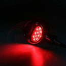 Motorcycle LED Black Brake Running Turn Signal Tail Light for Bobber Cafe