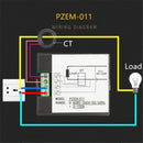 2X(Single Phase Digital Electric Saver Power Meter Wattmeter 220V 100A Khw