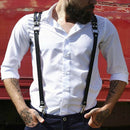 Men PU Leather Chest Strap Harness Clubwear Costume Fancy Dress Party BlME