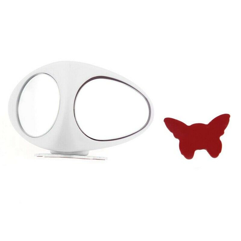 2 In 1 Car Blind Spot Mirror Wide Angle Mirror 360 Rotation Adjustable Conv E1Z9