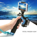 For GoPro Floating Bobber Hand Grip Self Timer Stick Trigger Shutter Phone Clip