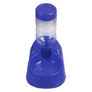 Pet Dog Puppy Cat Automatic Water Dispenser Food Dish Bowl Feeder Blue