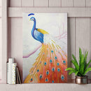 5D DIY Special Shaped Diamond Painting Peacock Cross Stitch Kit (Peacock 1)
