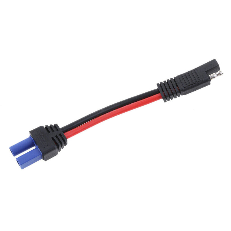 1-48V SAE Plug To EC5 Female Power Adapter Cable For Car Motor Solar Battery