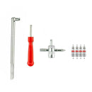 Valve Stem Installer HD Chrome Tool Puller Car Tire Core Repair AU Plug Rem H3Q2