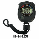 1 Pcs Waterproof Digital LCD Stopwatch Strap Timer Counter Sports Alarm Watch
