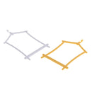 2Pcs Bird Parrot Plastic Swing Cage Chew Bites For Small Size Birds