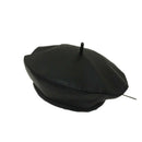 Pu Leather Beret Woman Flat Top Hat Autumn and Winter Beret Painter Hat Pum Z9X6