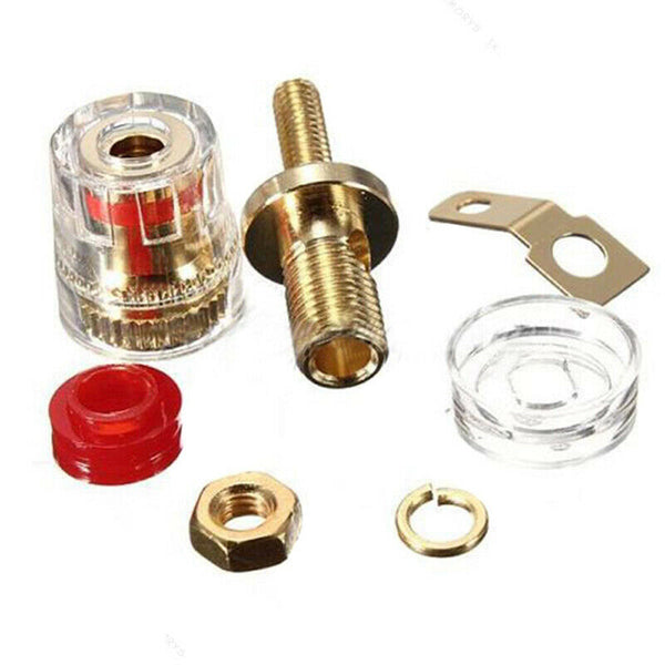 8Pcs 4mm Amplifier Speaker Terminal Binding Post Banana Plug Jack H6R3