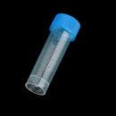 3pcs Plastic Test Tubes Vial Screw Seal Cap Pack Container Cryopreservations