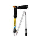 Telescopic Alpenstock Trekking Hiking Sticks Poles  Yellow