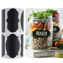 250Pcs/Roll Waterproof Chalkboard Stickers Kitchen Bottle Label Blackboard  OZ