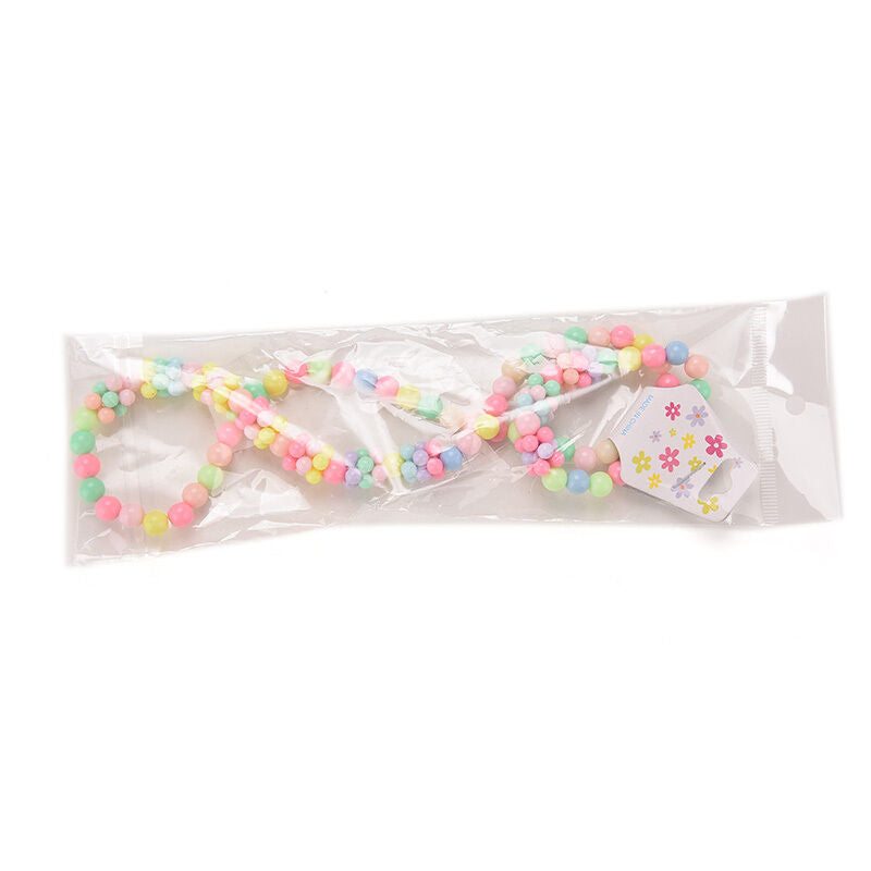 1 Set Girls Necklace Bracelet Set Fashion Charm Necklace Kids Multicolor fine 3C