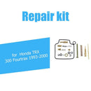 Carb Repair Kit for FourTrax 300 2x4 4x4 1993-2000 TRX300 Carb Rebuild Set