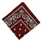 Double Sided Paisley Bandana Scarf Head Wrap Neck Scarf Hair Band Kerchief