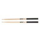 2x Maple Non-slip Drum Stick Hand Percussion Parts for Drummer Black Black