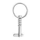 Stainless Steel Quick Release Pin Pull Ring Fits Boat Bimini Top Deck Hinge