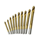 10Pcs Power Drill & Saw Set 4241 High Speed Steel Woodworking Wood Twist Dr