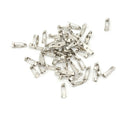 50Pcs New lapel pin safety pin 15 mm for DIY brooch pin badge OZ