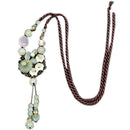 Ethnic Style Sweater Chain Long Necklace Female Retro Style Wind Pendant Pe