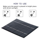 Universal 6V 2W Solar Panel Polycrystalline Silicon Battery Power Module