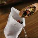 200Pcs Empty Teabags String Heat Seal Filter Paper Herbs Loose Tea Bags Teabag
