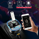 T25 Car Kit Handsfree Wireless Bluetooth BT FM Transmitter LCD MP3 Player U F8E3