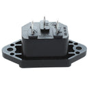 10 Pcs Black 3 Pins IEC320 C14 Inlet Power Plug Socket AC 250V 10A V2S7
