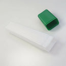 16 Inch Plastic Knitting Needle Crochet Hook Holder Storage Tube Case Green