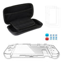 For Switch Protector Accessories Kit Bag Case Joy-Con Grips Screen Guard Cloth
