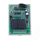 433MHZ 2 Relay Wireless Remote Control Switch+5pcs Remote Controls(24V)