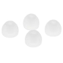 2 Pairs In-Ear Earphone Cover Cap Tip Anti-sweat 12mm Clear for Sony Headset