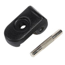 1pc Aluminum Alloy Reinforced Lock for M365 Electric Scooter (Black)