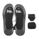 1 Pair Winter Heating Insole Warm Carbon Fiber Heating Insoles Outdoor 4.5V