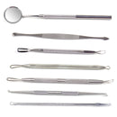 7pcs Blackhead Remover Comedone Extractor Acne Clip Blemish Pimple Removal Tool