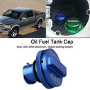 Blue Fuel Cap Blue Def Cap For 2013-2018 Dodge Ram 3500 Cummins Best 2500 N3J1