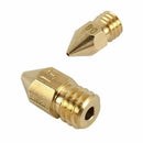 19PCS Brass Extruder Nozzle Print Head For MK8 Makerbot Reprap Printer To MNW