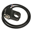 Universal 12V 7/8" Universal Motorcycle Handlebar Reset Switch Button Green