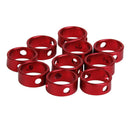 10pcs Alloy 3 Holes Ring Shape Rope Cord Guyline Runners Anti Slip Fastener